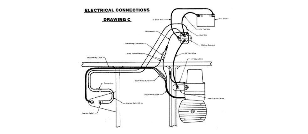 Goki Electric Start Kit FL250 Honda Odyssey 1977-84